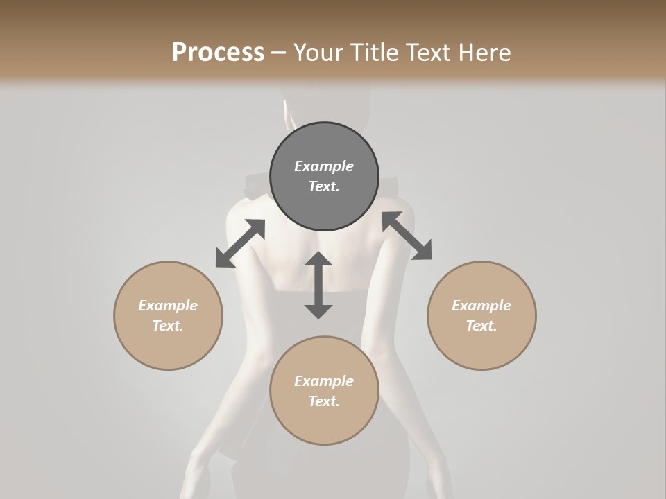 People Hairstyle Girl PowerPoint Template