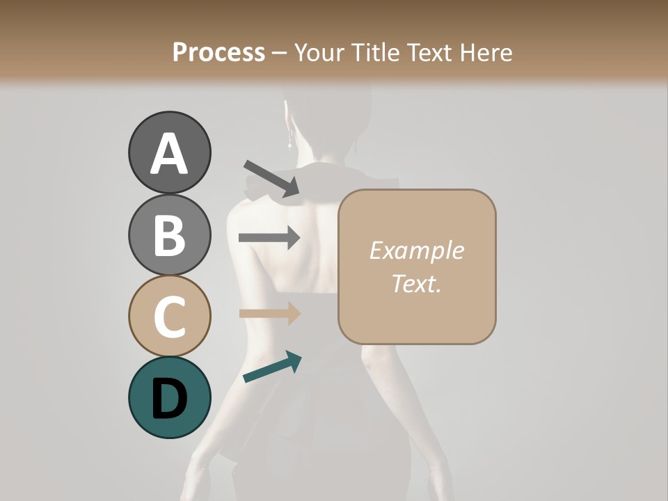 People Hairstyle Girl PowerPoint Template