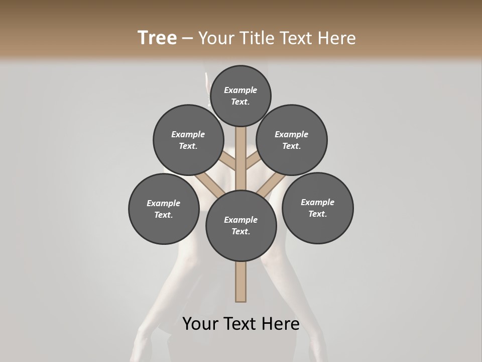 People Hairstyle Girl PowerPoint Template