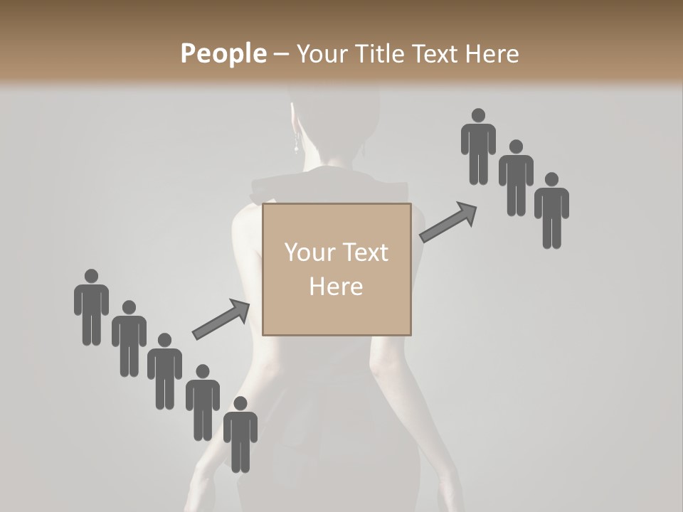 People Hairstyle Girl PowerPoint Template