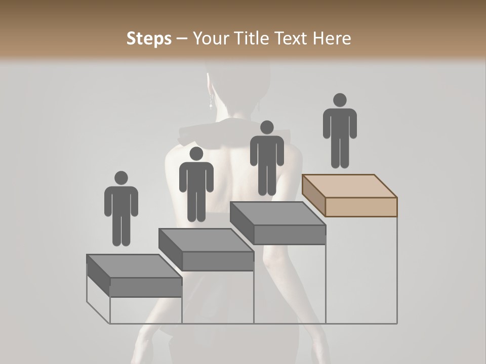 People Hairstyle Girl PowerPoint Template