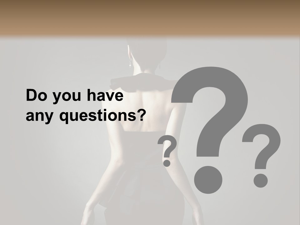 People Hairstyle Girl PowerPoint Template