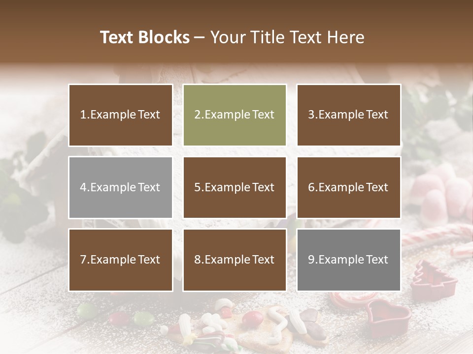 Still Life Food And Drink Seasonal Holidays PowerPoint Template