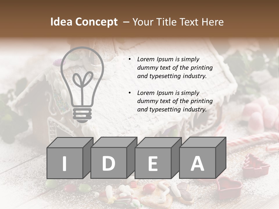 Still Life Food And Drink Seasonal Holidays PowerPoint Template