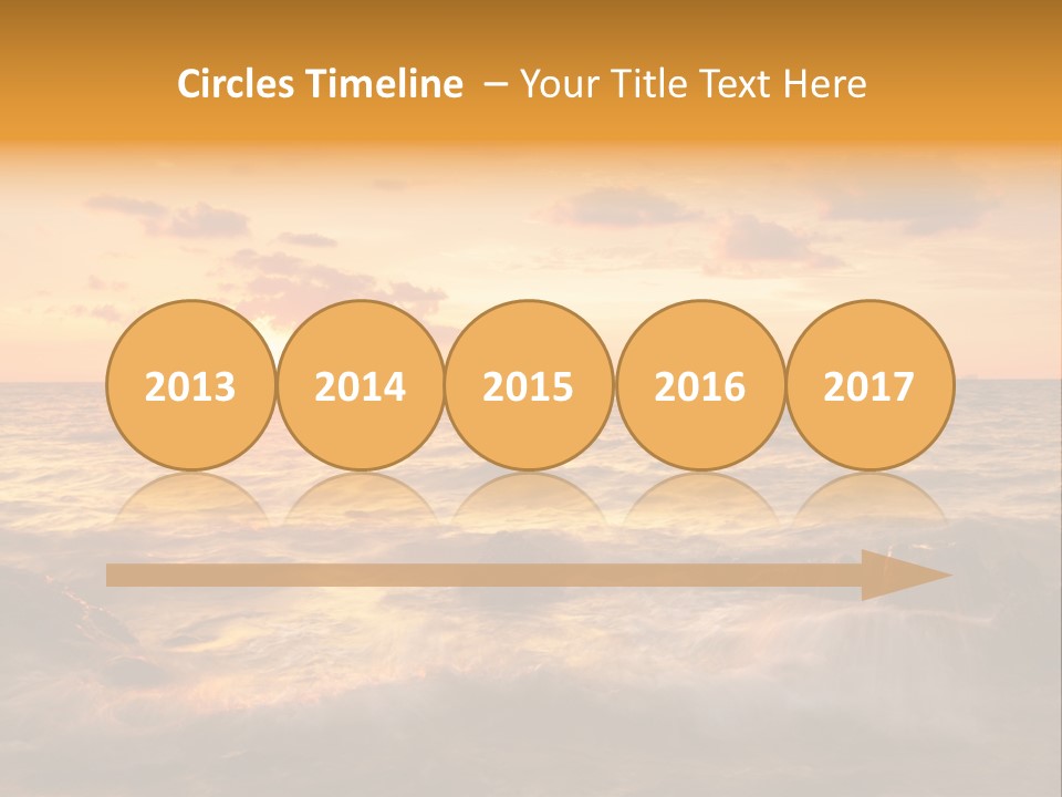 Exotic Yellow White PowerPoint Template