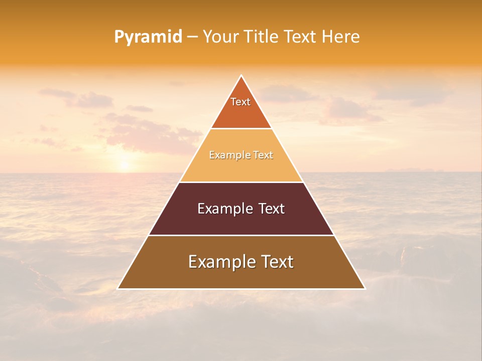 Exotic Yellow White PowerPoint Template