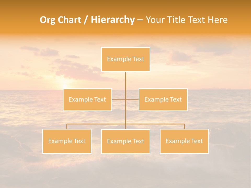 Exotic Yellow White PowerPoint Template