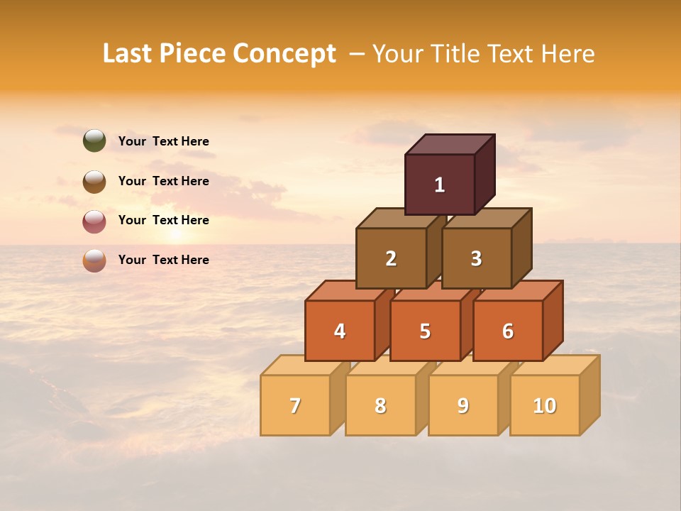 Exotic Yellow White PowerPoint Template