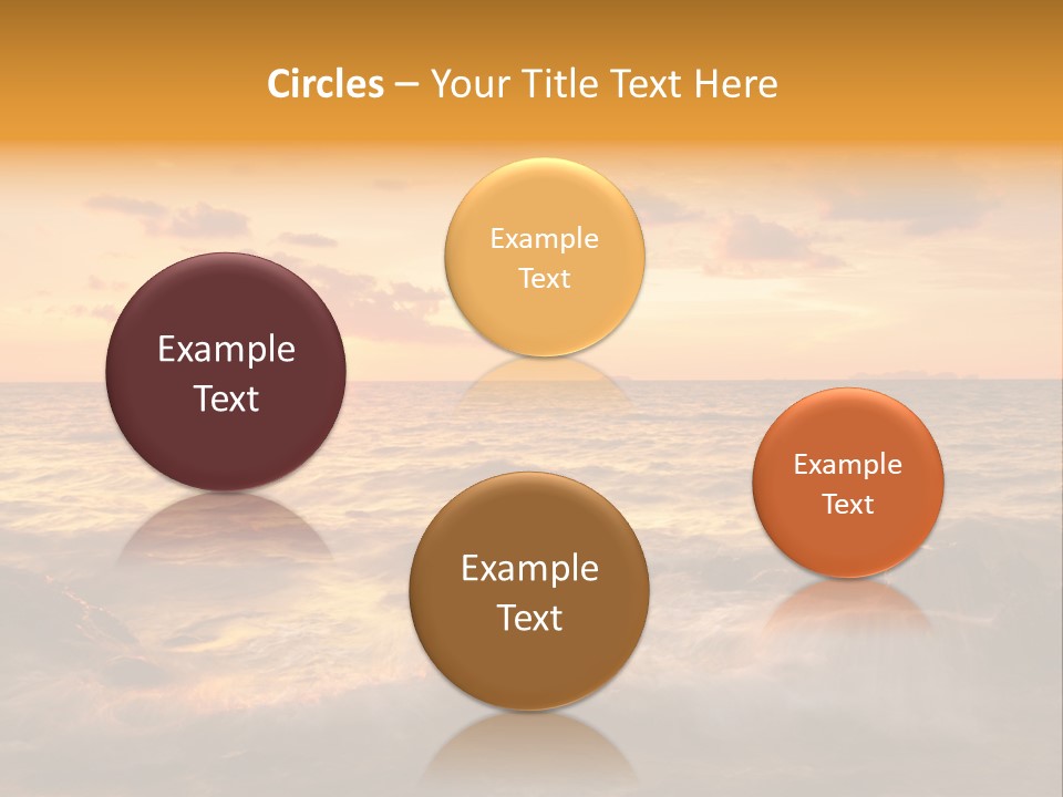Exotic Yellow White PowerPoint Template