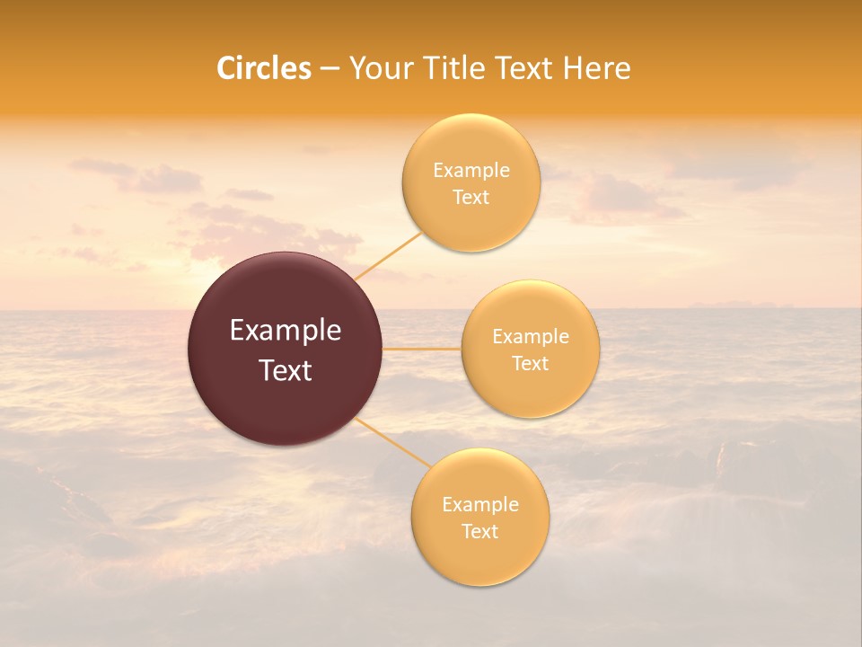 Exotic Yellow White PowerPoint Template