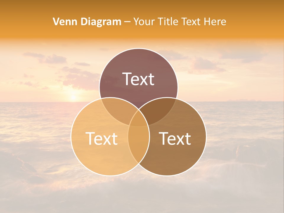 Exotic Yellow White PowerPoint Template