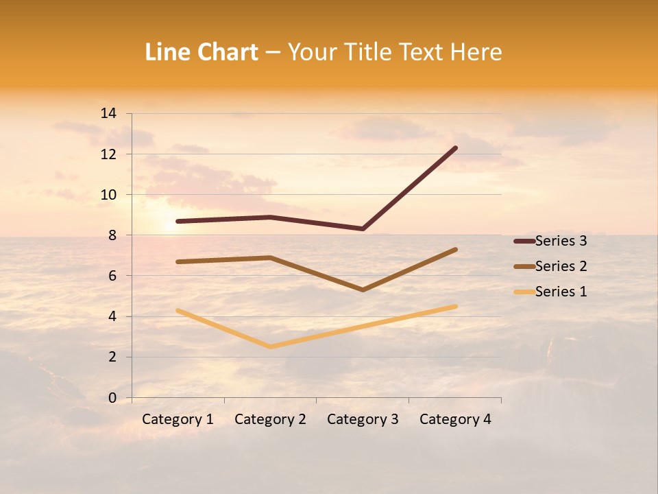 Exotic Yellow White PowerPoint Template