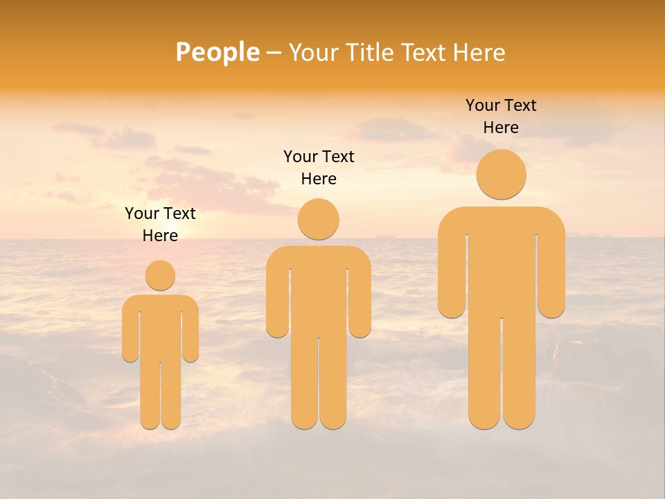 Exotic Yellow White PowerPoint Template