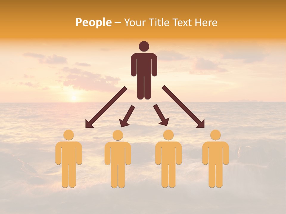 Exotic Yellow White PowerPoint Template