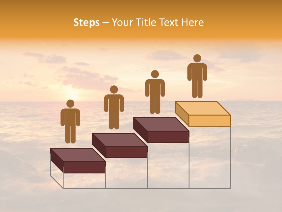 Exotic Yellow White PowerPoint Template