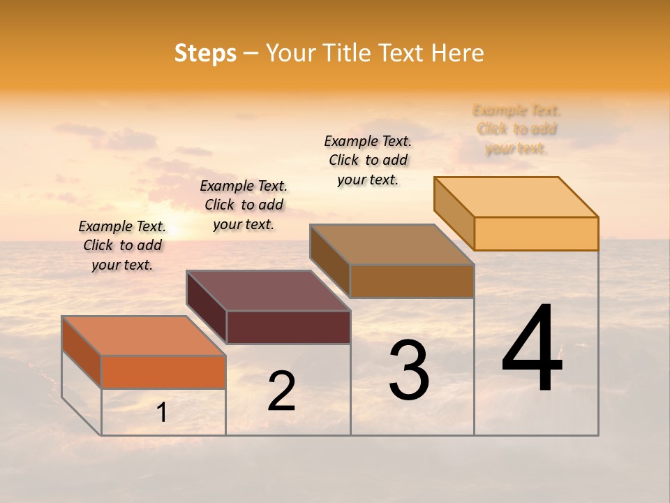 Exotic Yellow White PowerPoint Template