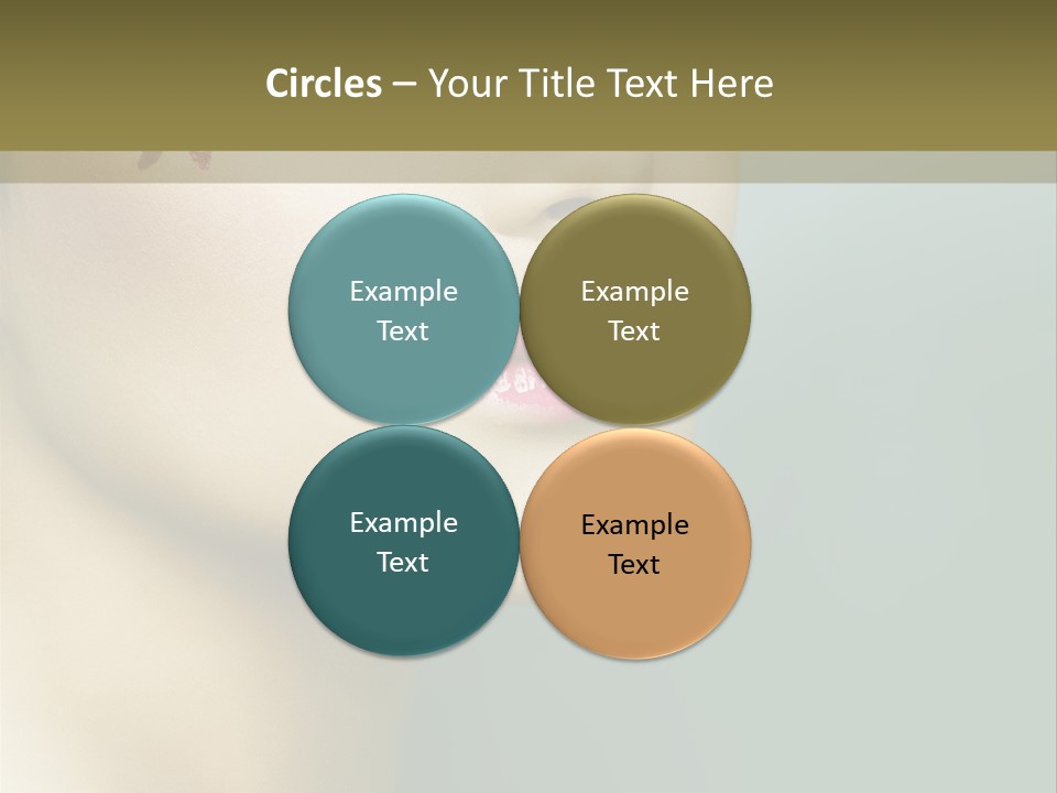 Violet Young Celebrating PowerPoint Template