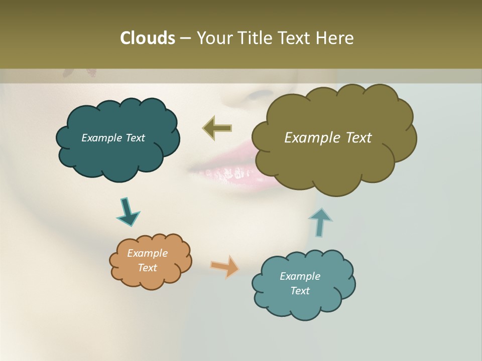 Violet Young Celebrating PowerPoint Template