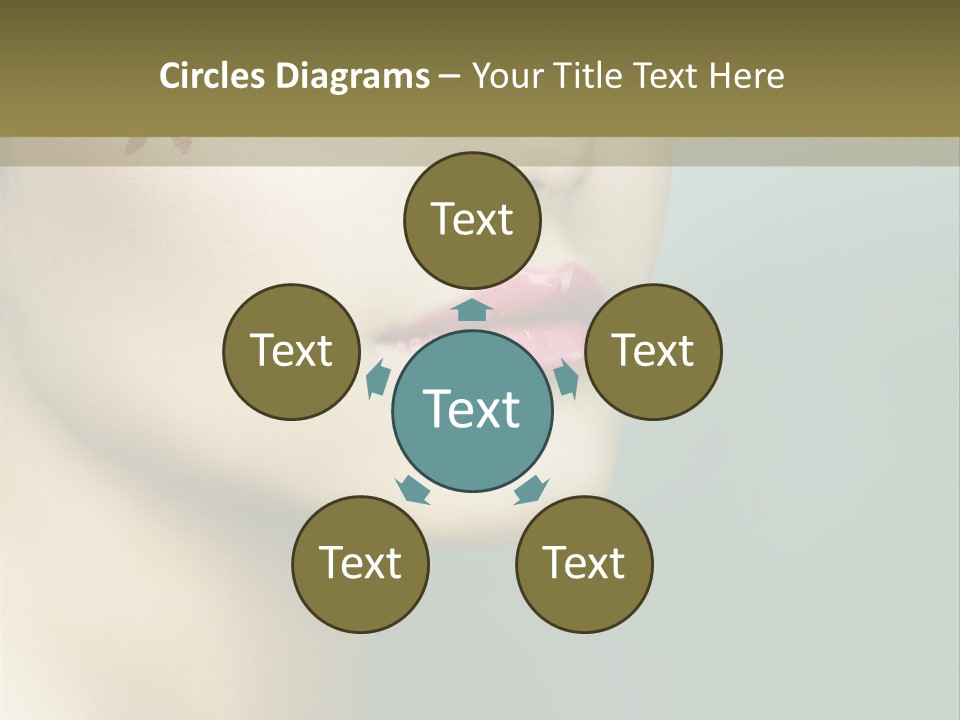 Violet Young Celebrating PowerPoint Template