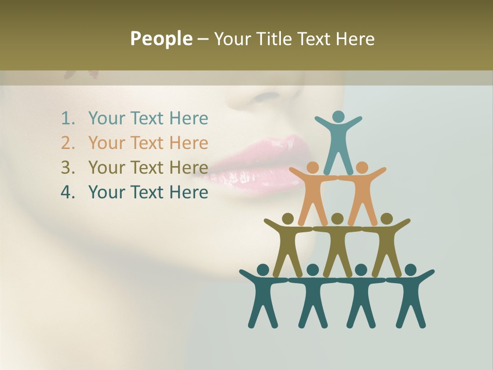 Violet Young Celebrating PowerPoint Template