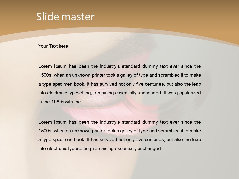 Make Amazing Girl PowerPoint Template