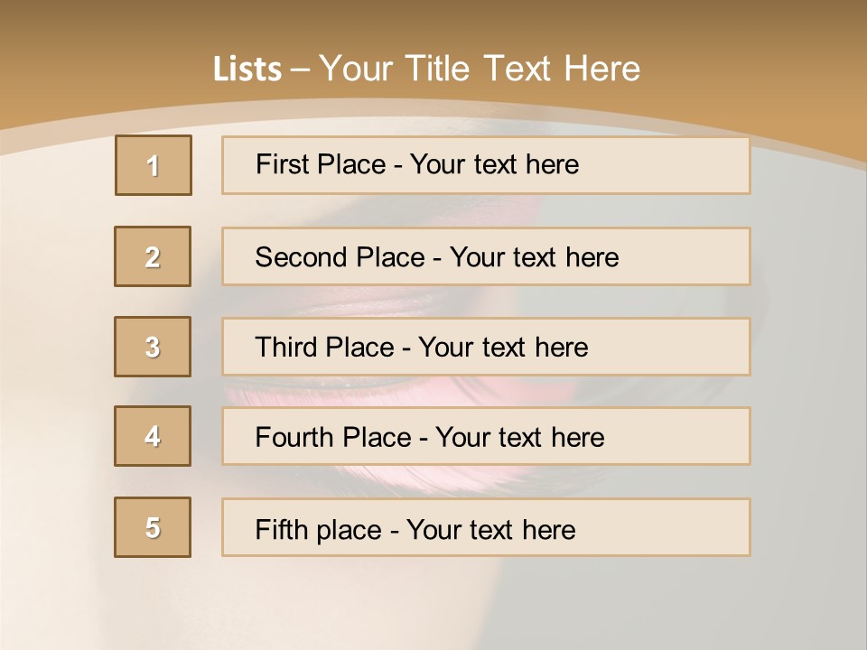Make Amazing Girl PowerPoint Template