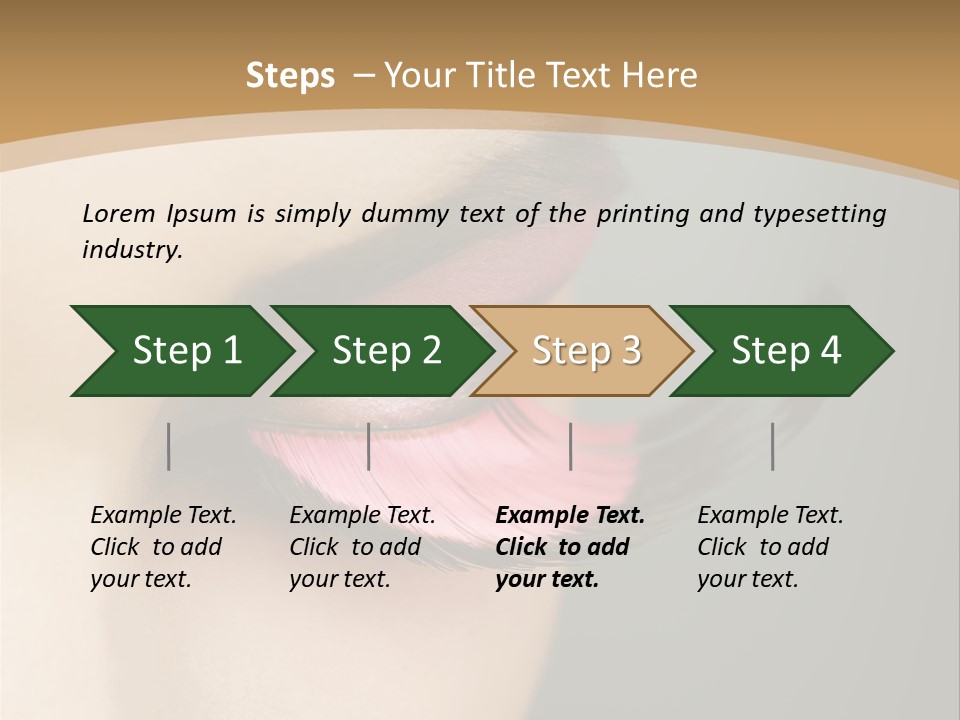 Make Amazing Girl PowerPoint Template