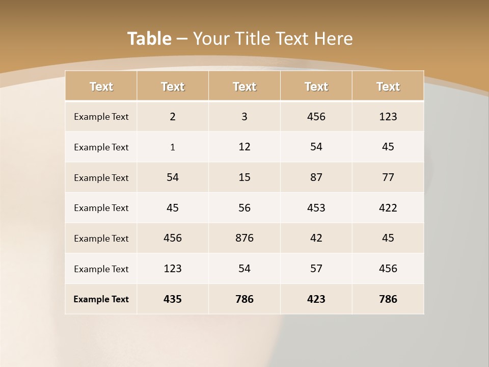 Make Amazing Girl PowerPoint Template