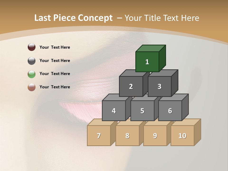 Make Amazing Girl PowerPoint Template