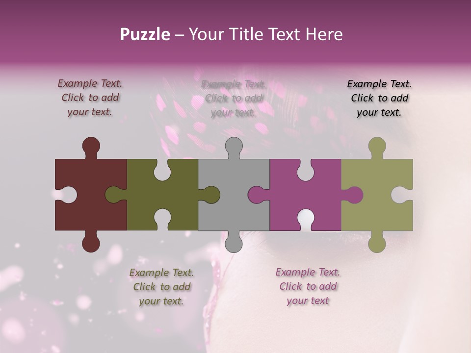 Healthy Beauty Long PowerPoint Template