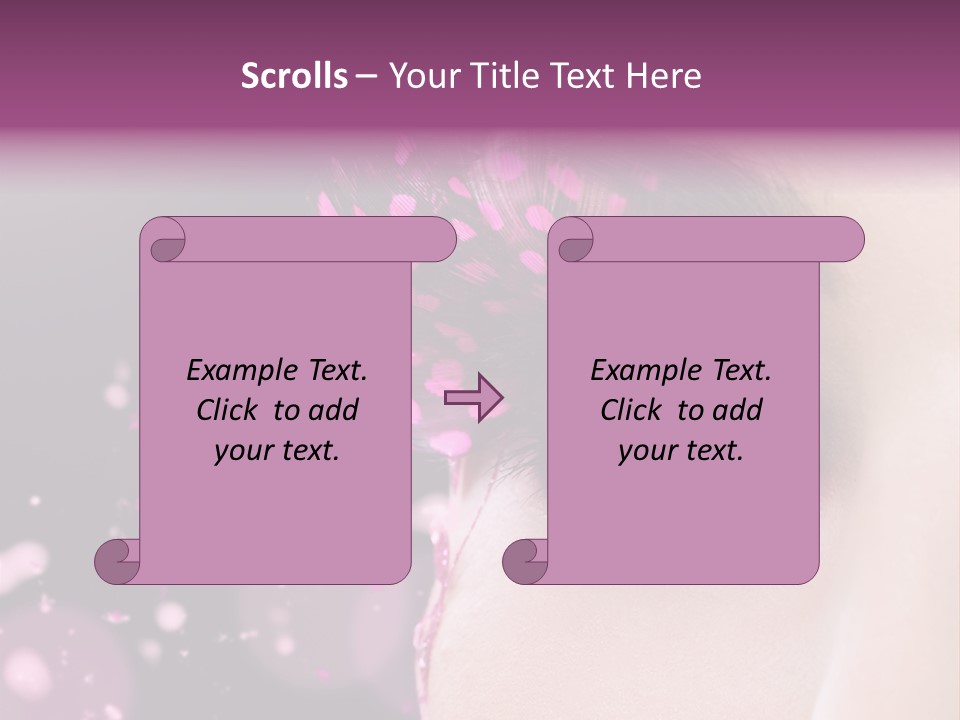 Healthy Beauty Long PowerPoint Template