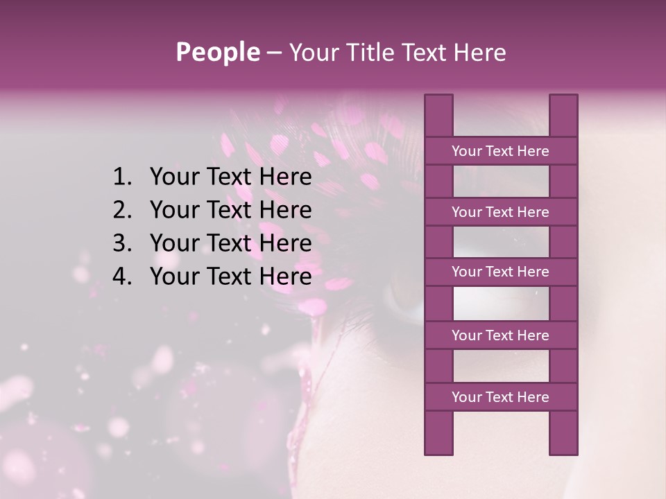 Healthy Beauty Long PowerPoint Template
