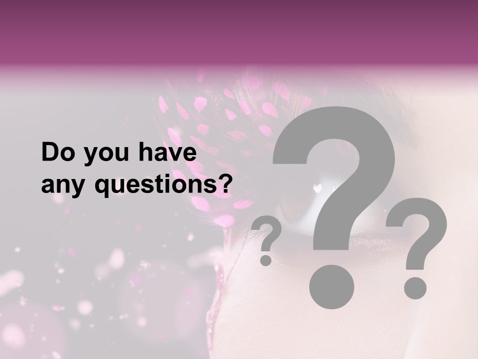 Healthy Beauty Long PowerPoint Template