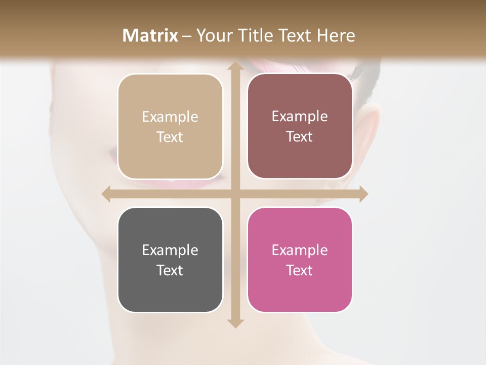 One Luxury Portrait PowerPoint Template