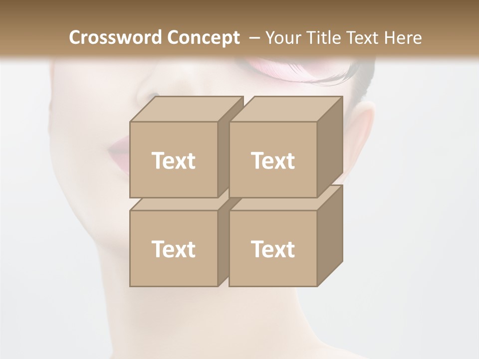 One Luxury Portrait PowerPoint Template