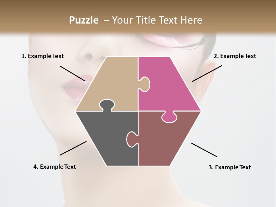 One Luxury Portrait PowerPoint Template