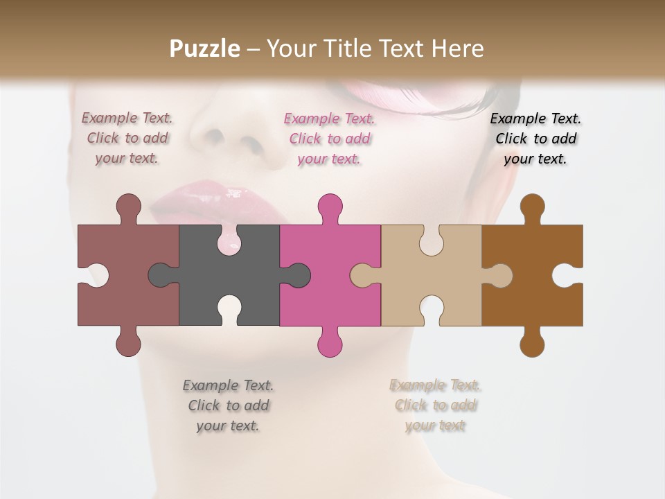 One Luxury Portrait PowerPoint Template