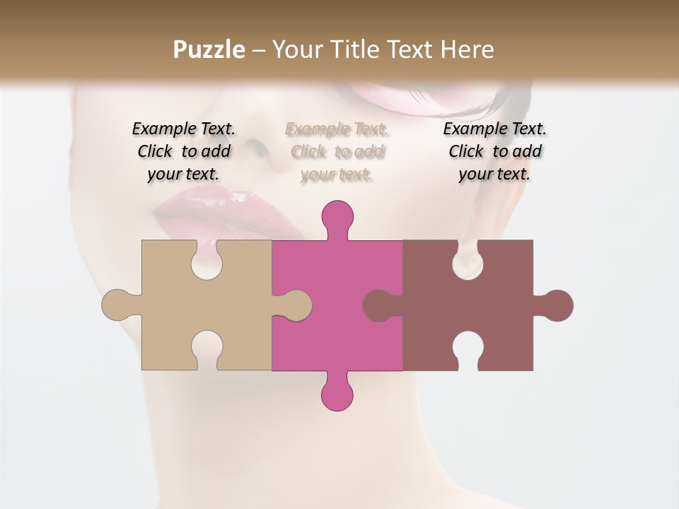 One Luxury Portrait PowerPoint Template