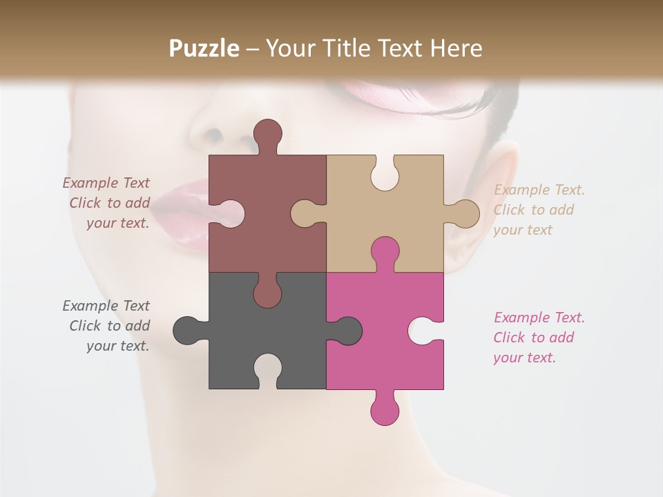 One Luxury Portrait PowerPoint Template