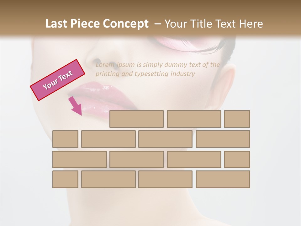 One Luxury Portrait PowerPoint Template