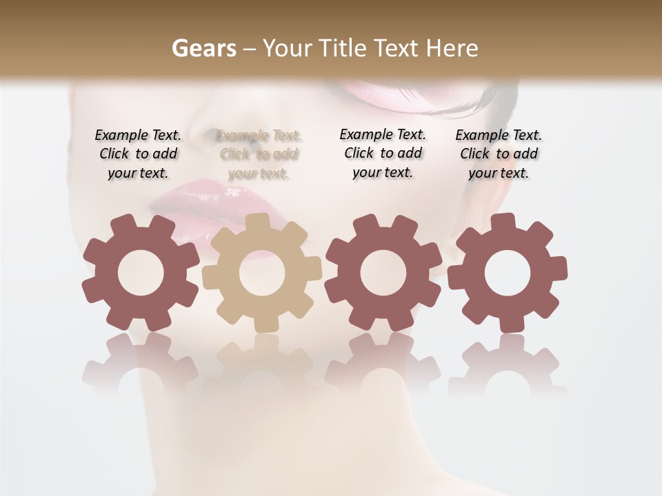 One Luxury Portrait PowerPoint Template