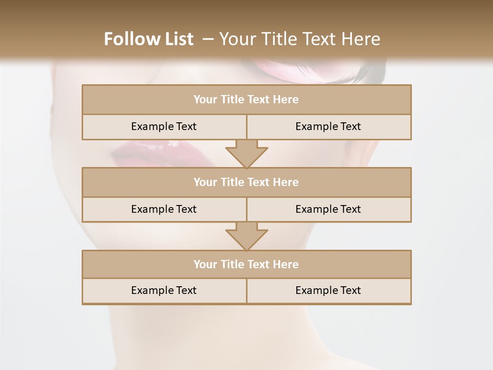 One Luxury Portrait PowerPoint Template