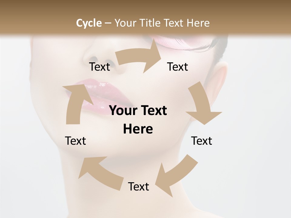 One Luxury Portrait PowerPoint Template