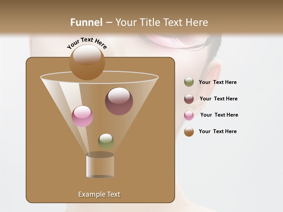 One Luxury Portrait PowerPoint Template