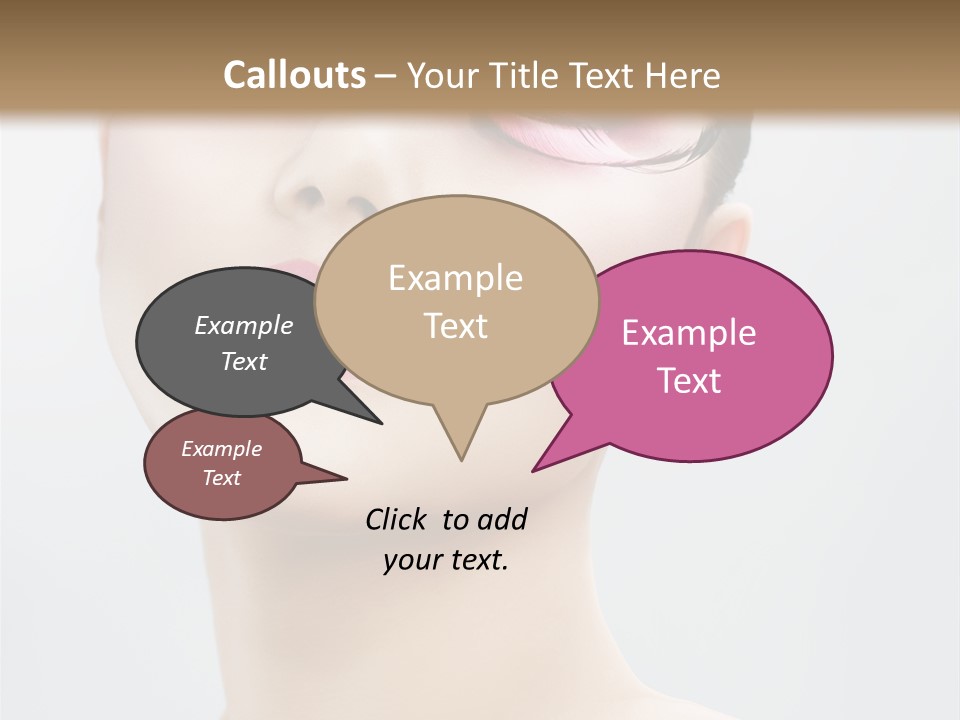 One Luxury Portrait PowerPoint Template