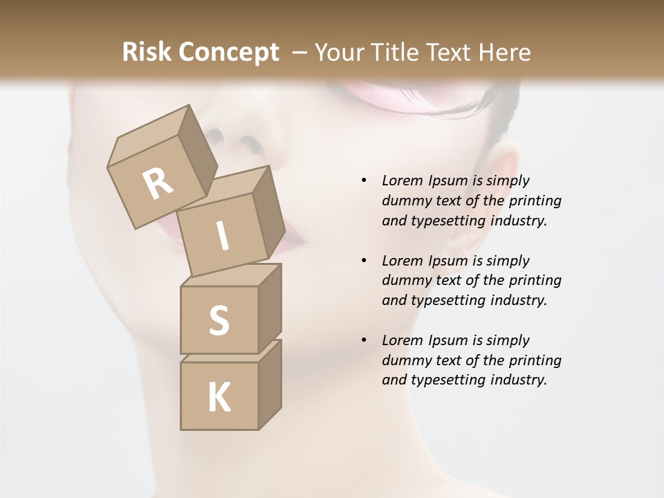 One Luxury Portrait PowerPoint Template