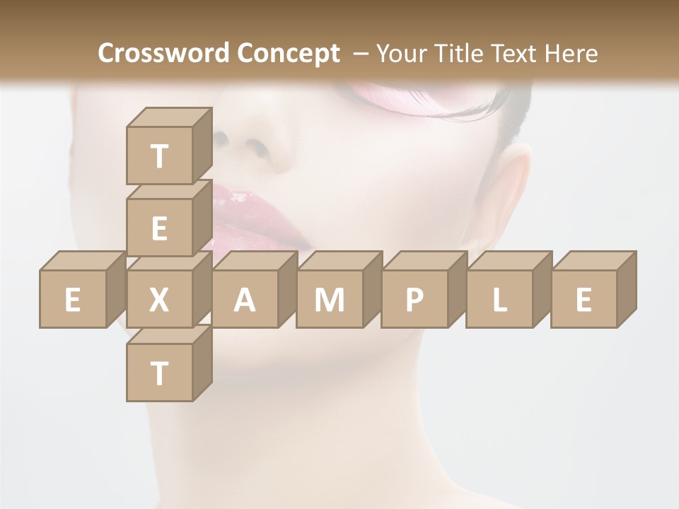 One Luxury Portrait PowerPoint Template