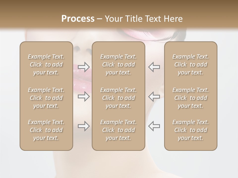 One Luxury Portrait PowerPoint Template