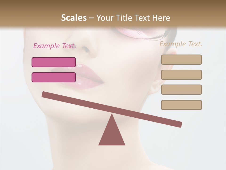 One Luxury Portrait PowerPoint Template