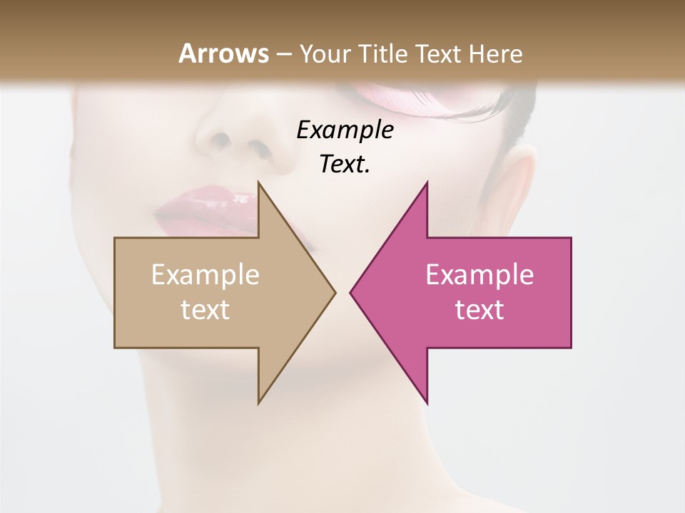 One Luxury Portrait PowerPoint Template